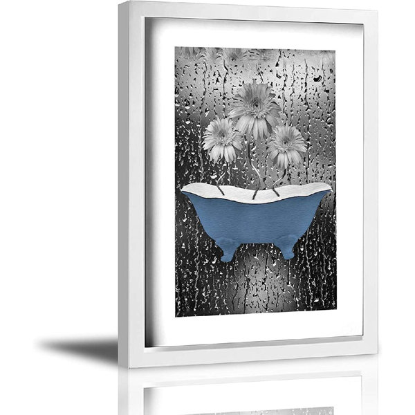 Winston Porter Canvas Wall Art Prints Picture Wall Decor Bathroom